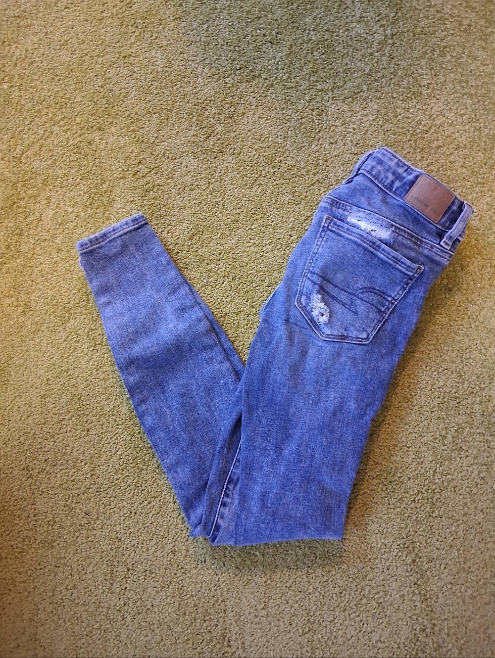 EUC American Eagle Skinny Jeans Juniors Size 0